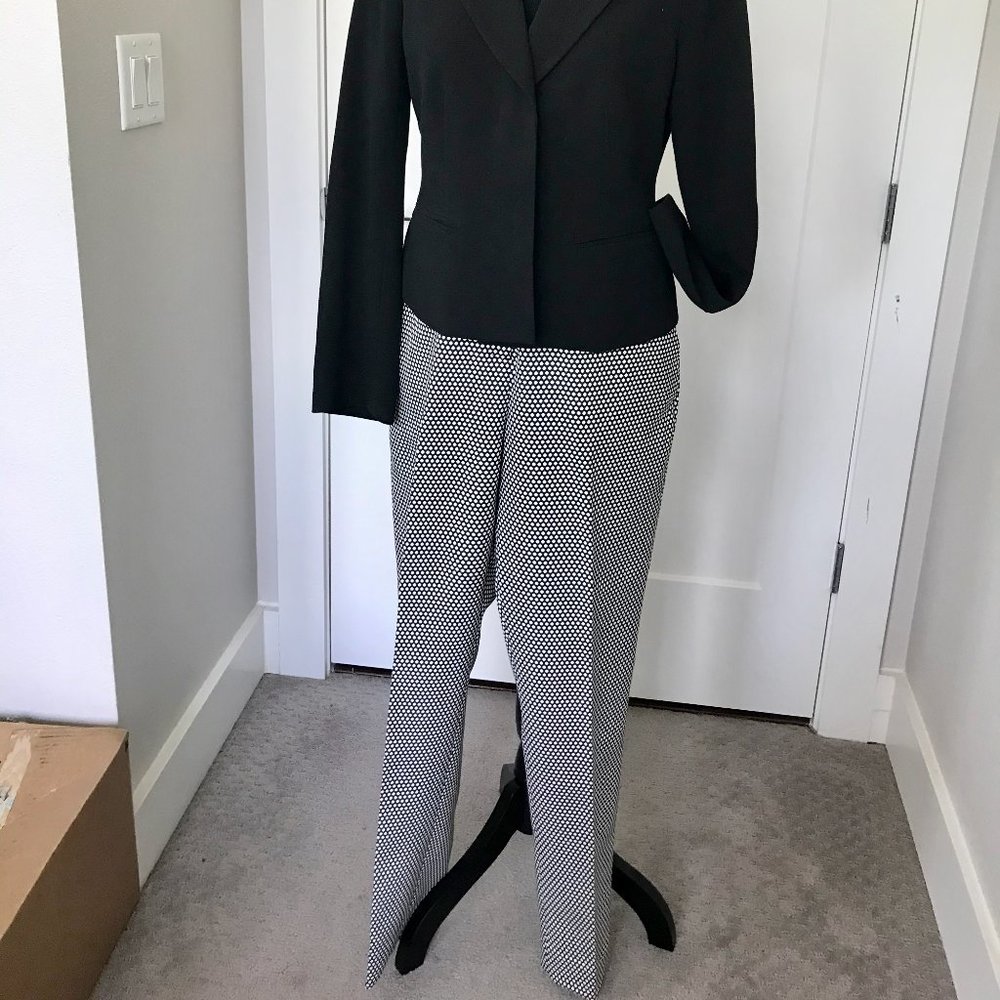 L.K. Bennett tapered-leg pants